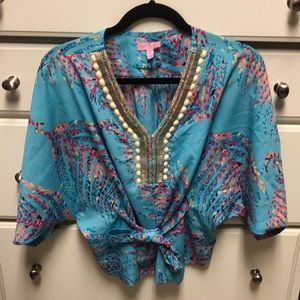 Lilly silk top